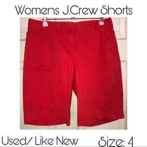 J Crew Women's Shorts Size 4